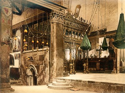 Interior of the Church of the Nativity, Bethlehem by Swiss Photographer